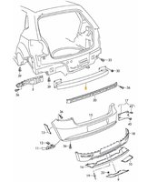 Carrosserie achterzijde