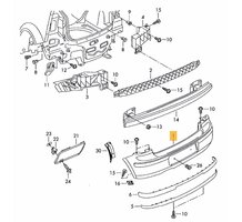 Carrosserie achterzijde