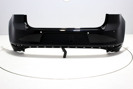 Achterbumper +PDC Volkswagen Golf 7 DEEPBLACK (LC9X)