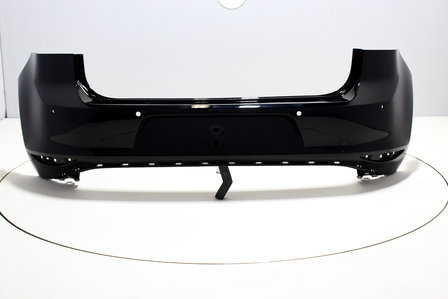 Achterbumper +PDC Volkswagen Golf 7 DEEPBLACK (LC9X)