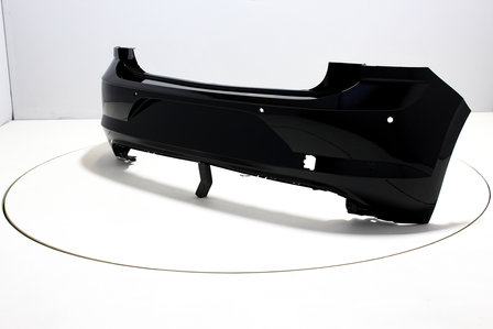 Achterbumper +PDC Volkswagen Polo 2G DEEPBLACK (LC9X)