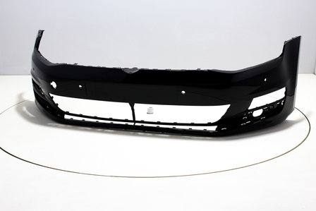 Voorbumper +PDC Volkswagen Golf 7 DEEPBLACK (LC9X)