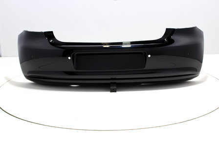 Achterbumper +PDC Volkswagen Polo 6R BRILJANTSCHWARZ (L041)