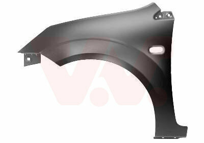 Spatbord rechtsvoor Ford Fiesta PANTHERBLACK