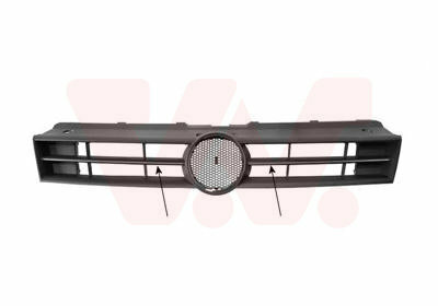 GRILLE SIERROOSTERZwart/Chrome VOLKSWAGEN           POLO 6