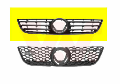 GRILLE SIERROOSTERZwart VOLKSWAGEN           POLO 5/05 &gt; 5