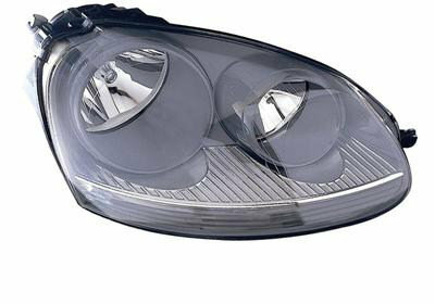 KOPLAMP RECHTS MET PINKL.H7+H7  -08/04 VOLKSWAGEN