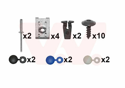 Montageset spatbord voorzijde VOLKSWAGEN Golf 6 Variant