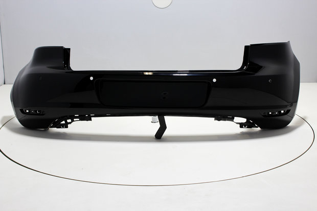 Achterbumper +PDC Volkswagen Golf 6 DEEPBLACK (LC9X)