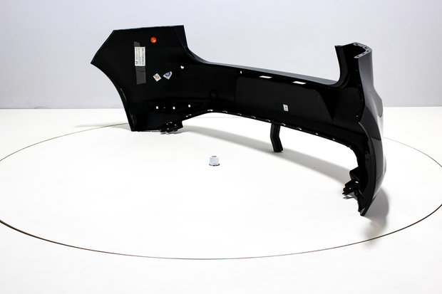 Achterbumper +PDC Volkswagen Golf 7 DEEPBLACK (LC9X)