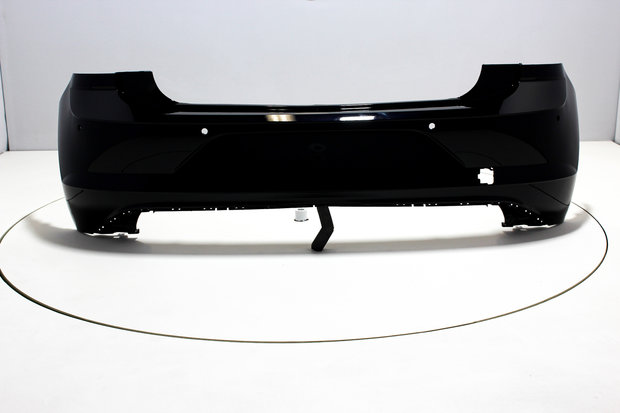 Achterbumper +PDC Volkswagen Polo 2G DEEPBLACK (LC9X)