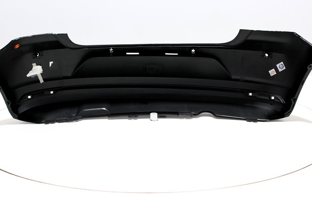 Achterbumper +PDC Volkswagen Polo 6C BRILJANTSCHWARZ (L041)