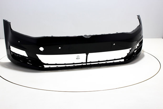 Voorbumper +PDC Volkswagen Golf 7 DEEPBLACK (LC9X)