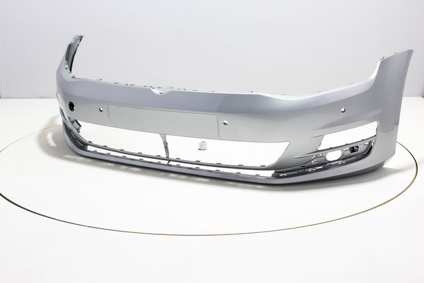 Voorbumper +PDC Volkswagen Golf 7 REFLEXSILVER (LA7W)