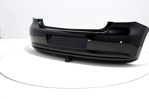 Achterbumper +PDC Volkswagen Polo 6R BRILJANTSCHWARZ (L041)