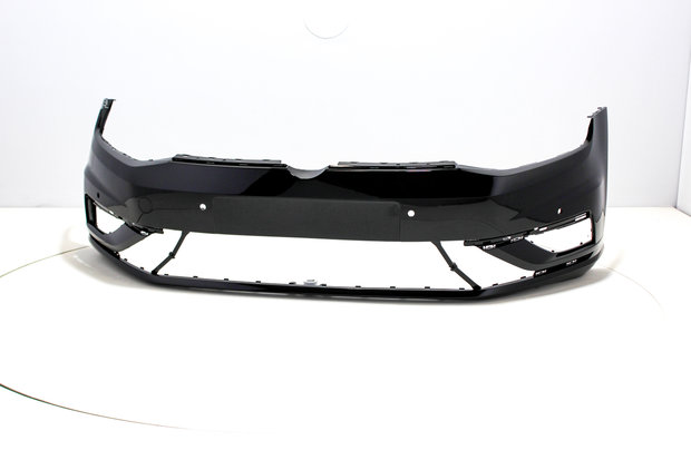 Voorbumper +PDC Volkswagen Golf 7 BRILJANTSCHWARZ (L041)