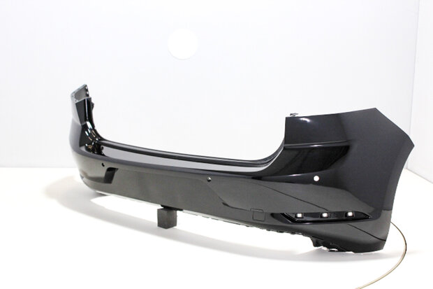 Achterbumper +PDC Volkswagen Golf 7 DEEPBLACK (LC9X)