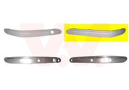 Bumpersierlijst linksvoor +chroom Mercedes C-klasse W203 SCH