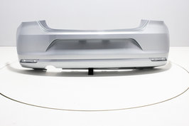 Achterbumper +Uitlaatgat Volkswagen Polo 6C REFLEXSILVER (LA