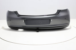 Achterbumper +PDC +Uitlaatgat Volkswagen Polo 6R PEPPERGREY