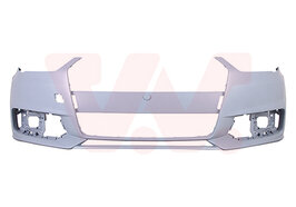 Voorbumper Audi A1 EISSILBER (LX7W)