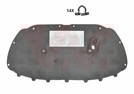 GELUIDSBEKLEDINGMOTORKAP VOLKSWAGEN           POLO 6/09 >