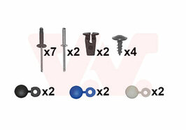 MONTAGESET VOORBUMPER VOLKSWAGEN           POLO 6/09 > 4/1